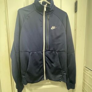 Nike Dark Blue Athletic Jacket size M